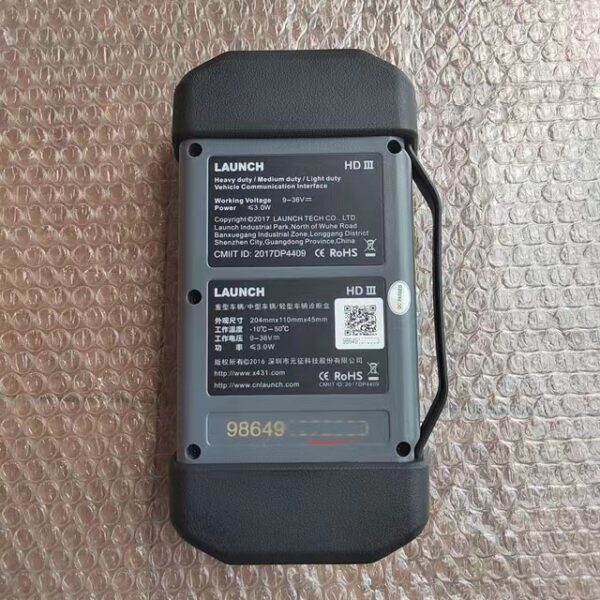 LAUNCH X431 HD III LAUNCH X431 HD 3 Truck Diagnose Tool Support Diagzone