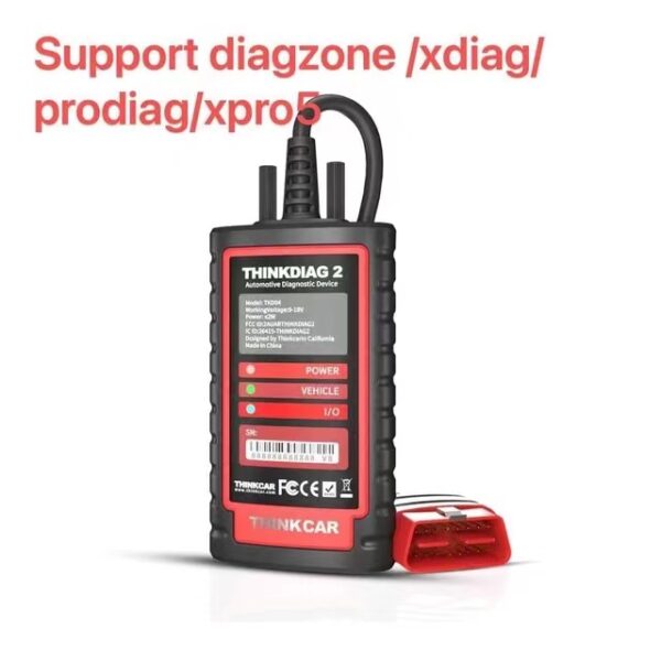 20240419102719 THINKCAR Thinkdiag 2 Support Diagzone XDiag Prodiag XPRO5 Software Support CAN FD Protocol All System Diagnostic PK DBScar 7 VII